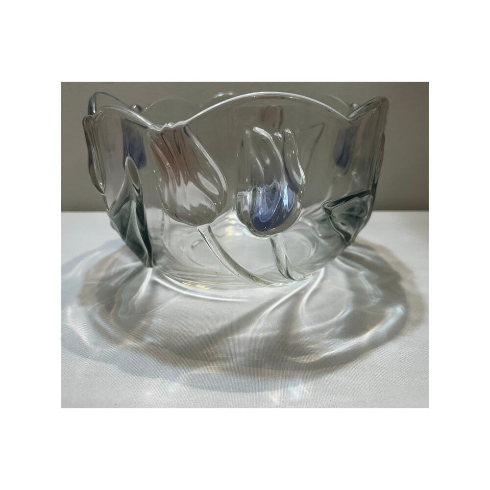 Vintage Mikasa Tivoli  Crystal Tulip Bowl
